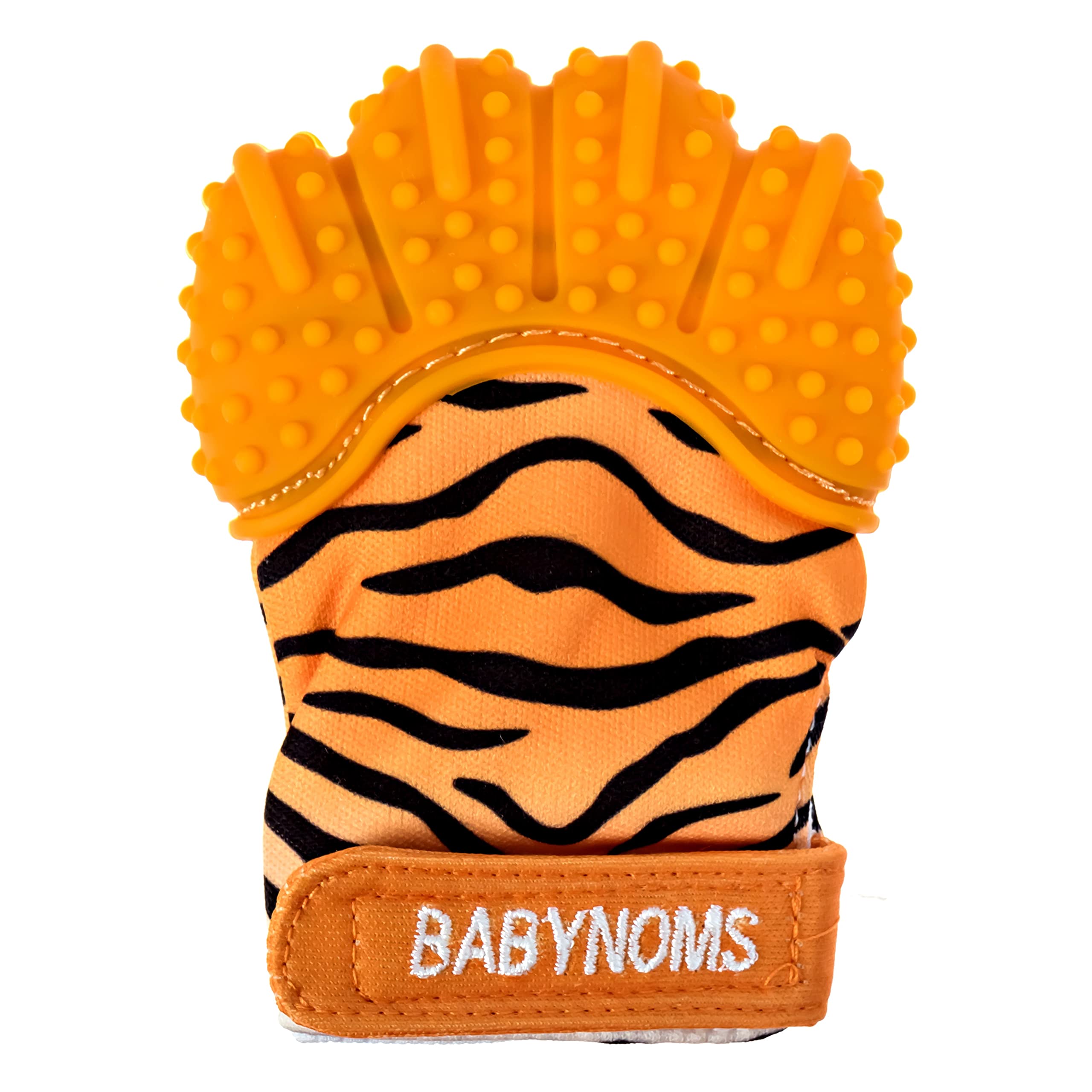 Teething Mitten | Orange Tiger Teething Paw