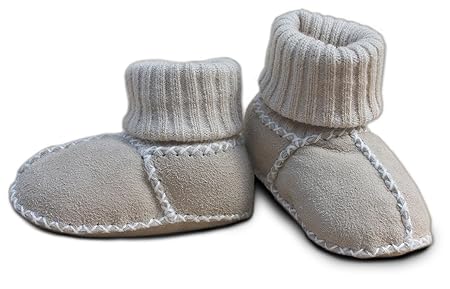 Baby-Lammfellschuh 20/21 Farbe sand