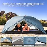 Naturehike Mongar 2 Person Tent Ultralight Waterproof 210T Polyester Forest view 3