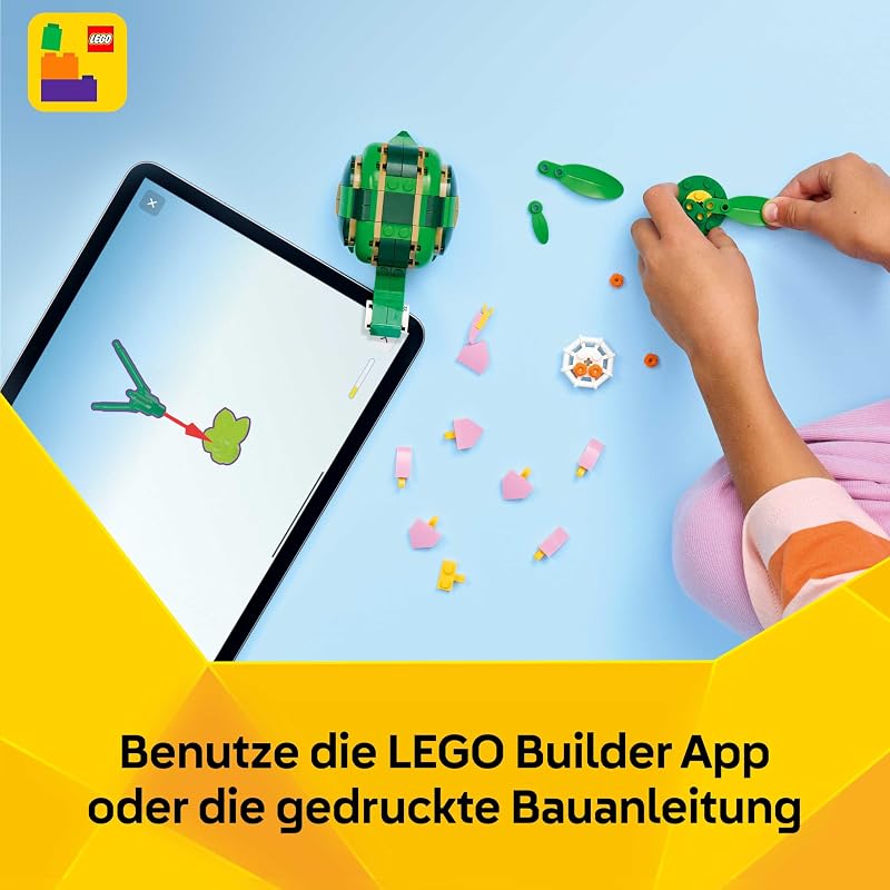 Creator 3in1 Schildkröte mit Seerose 31377