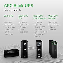APC UPS 1500VA UPS Battery Backup and Surge