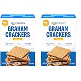 Amazon Grocery, Honey Graham Crackers, 28.8 Oz (Pack of 2)