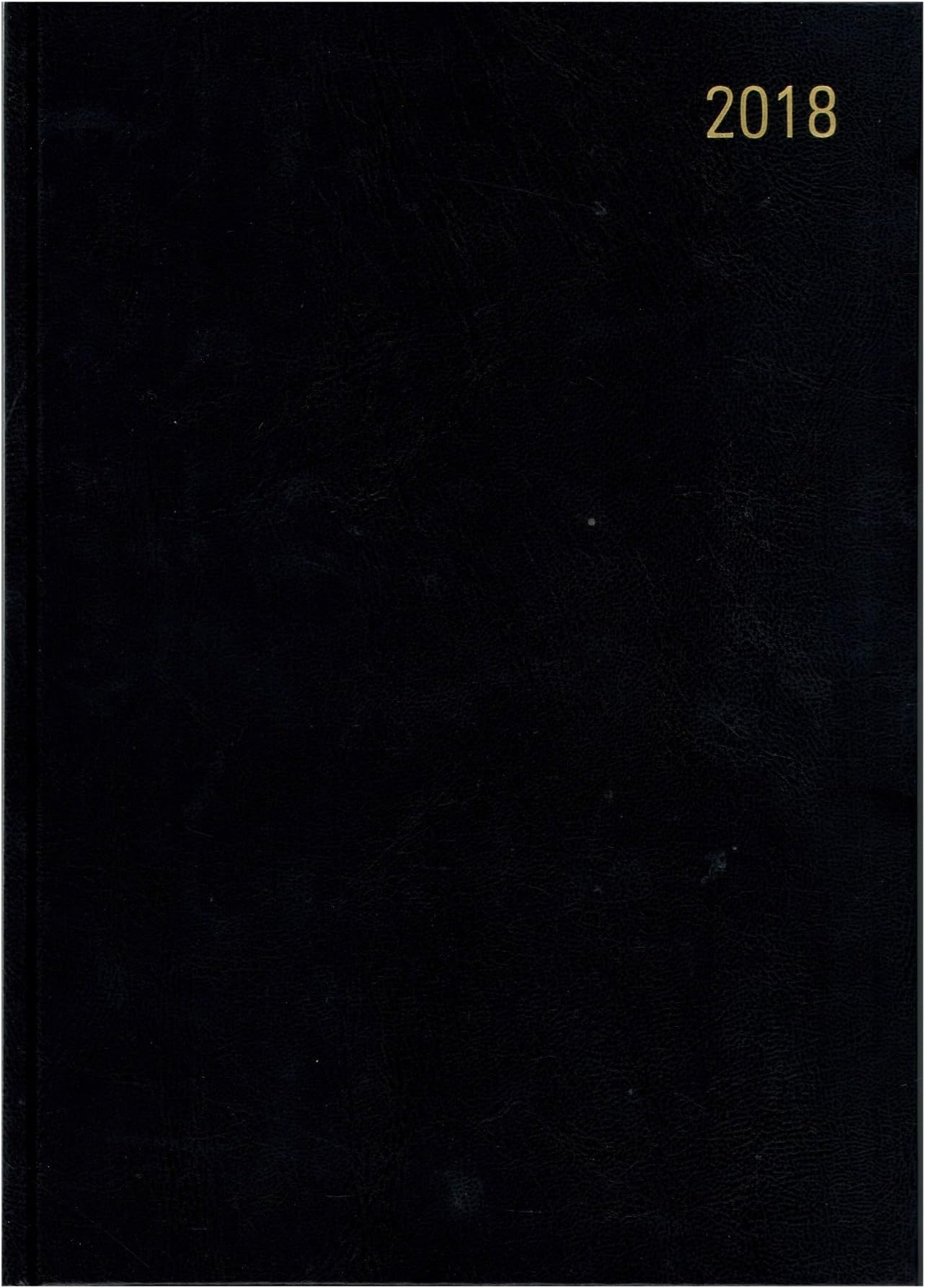 5 Star Office (A4) 2018 Diary 2 Pages Per Day (Black) 939379