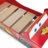 Disney Cars Lightning McQueen Toddler Bed with Storage, 140x70 cm view 7