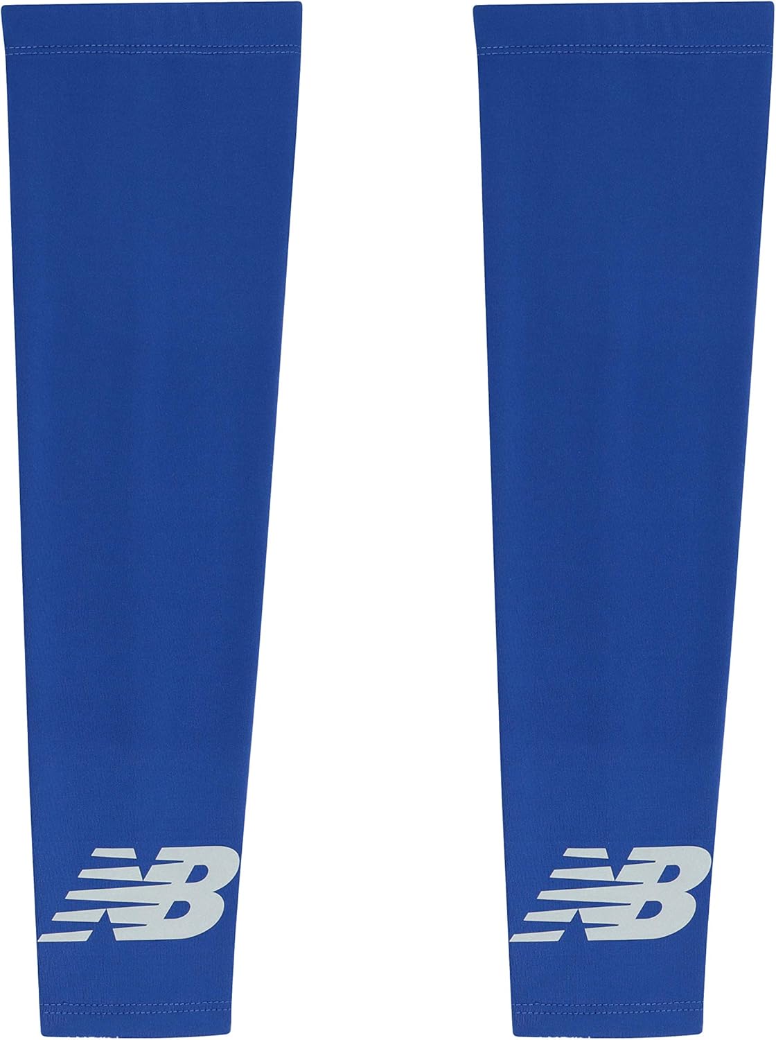 New Balance Unisex Outdoor Sports Compression Arm Sleeves, Arm Warmer, Black and White (1 Pair) : Clothing