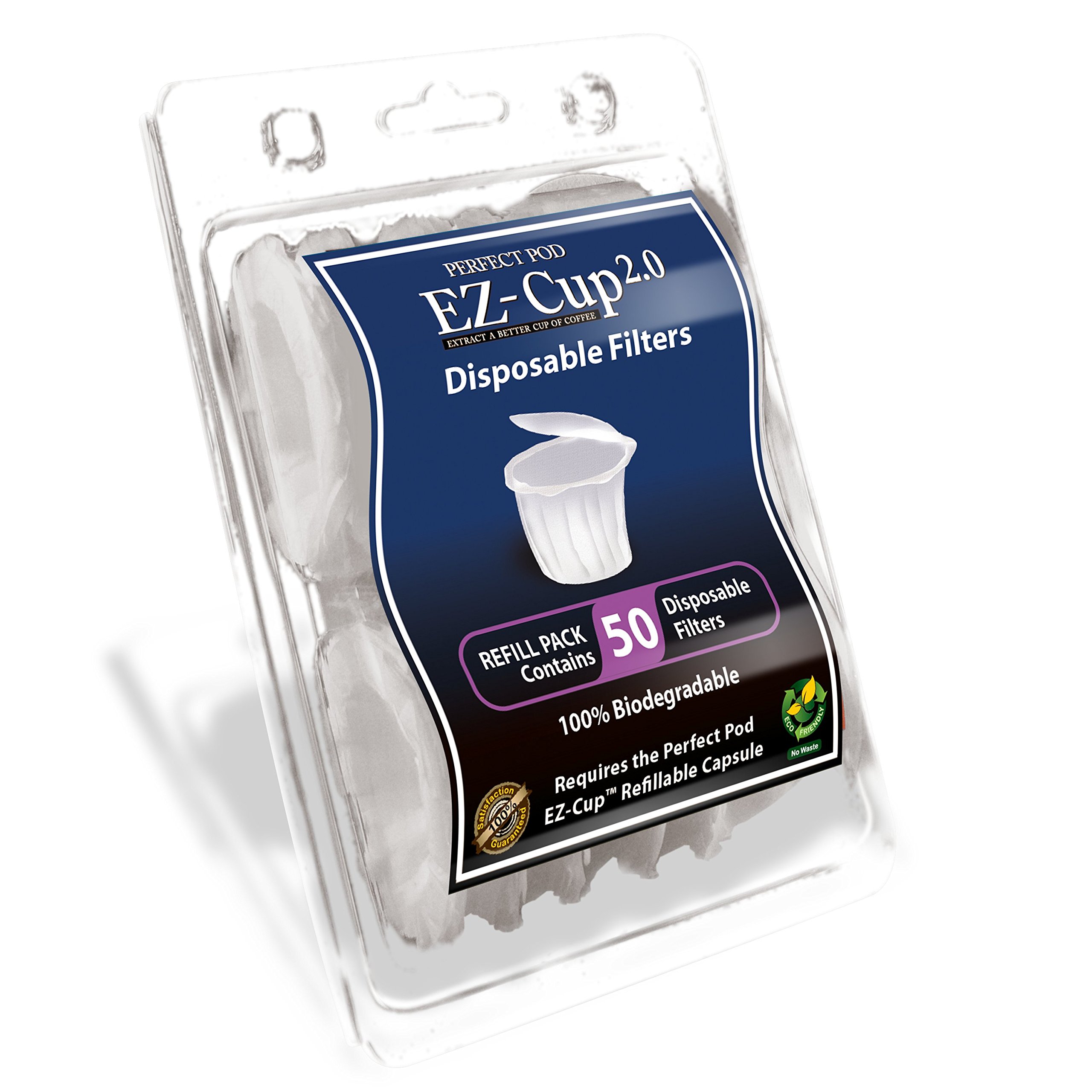 EZCup Filters by Perfect Pod 10 Pack (500 Filters) eBay