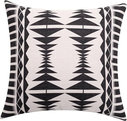 Amazon Com Breezylife Aztec Throw Pillow Cover Rustic Decorative