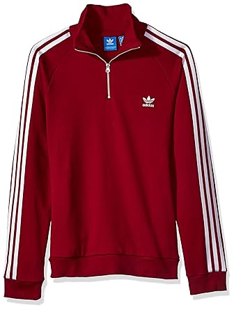 burgundy adidas jumper