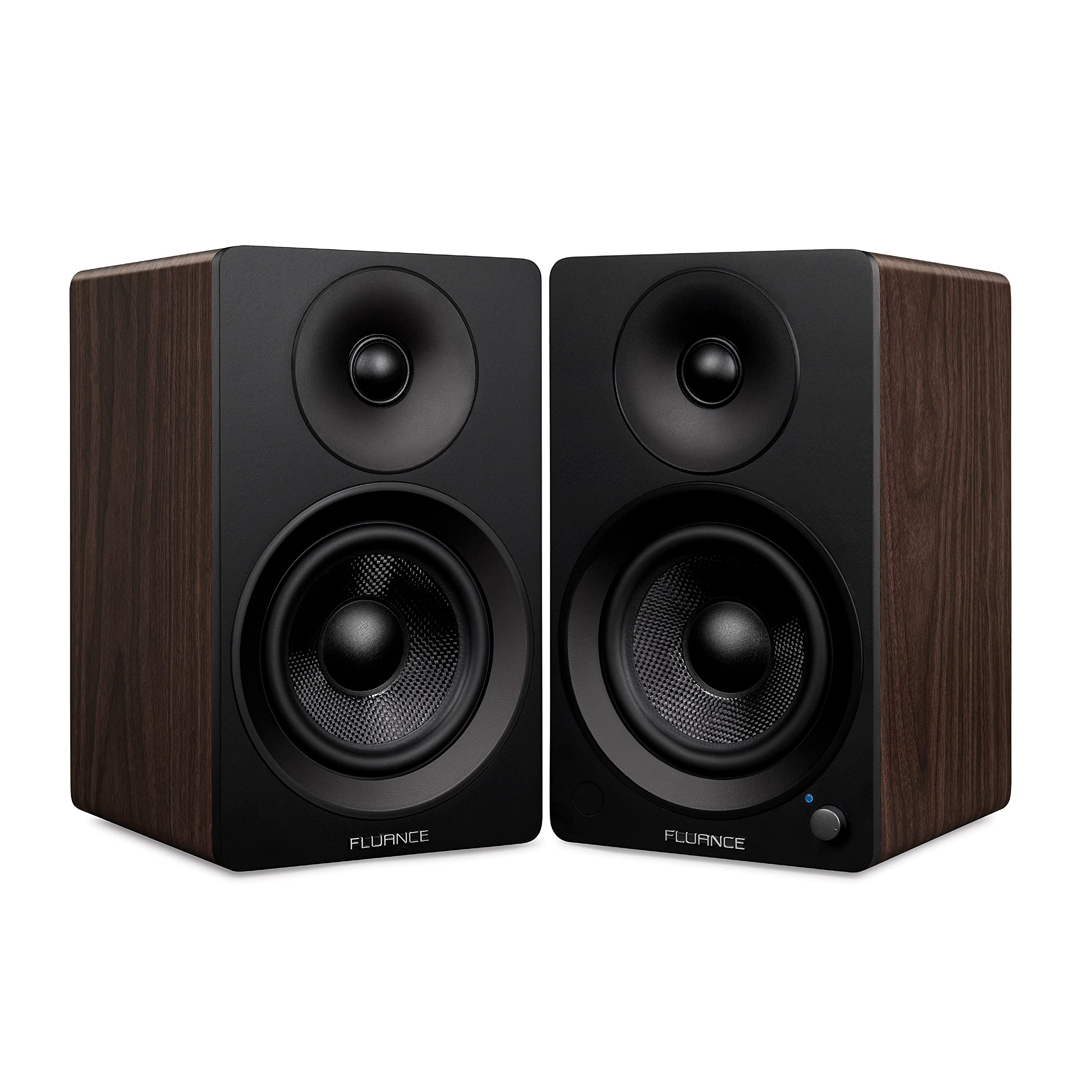 Fluance Ai61 Powered 2-Way 2.0 Stereo Bookshelf