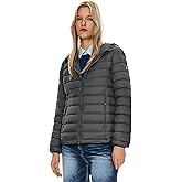 Orolay Women's Packable Down Jacket Hooded Ultra Light Weight Short Puffer Coat with Pockets