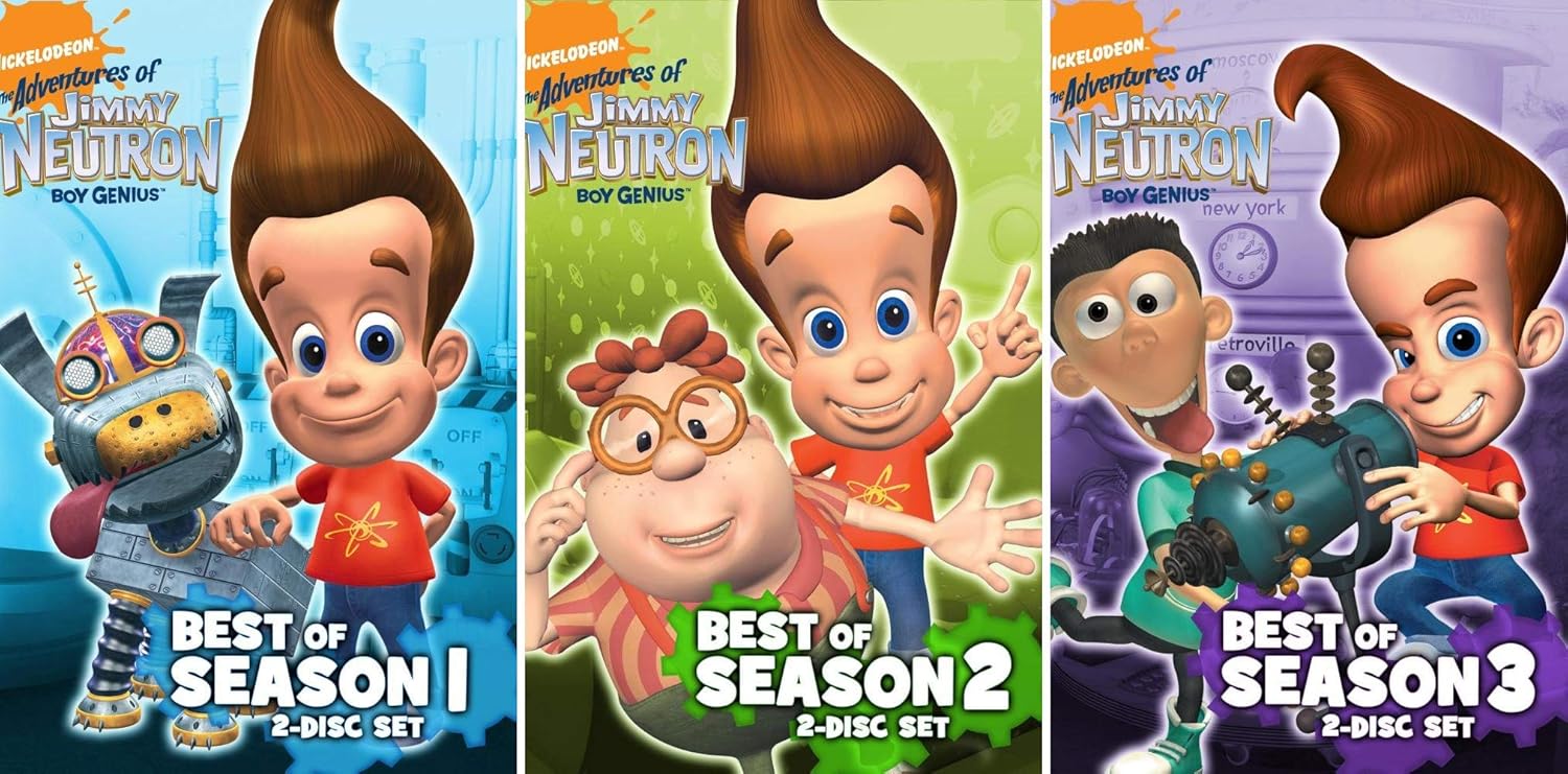 Jimmy Neutron Nickelodeon TV Series The Best