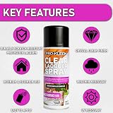Pro-Kleen Clear Lacquer Spray 400ml Matt Finish Protects Metal Wood Plastics view 5