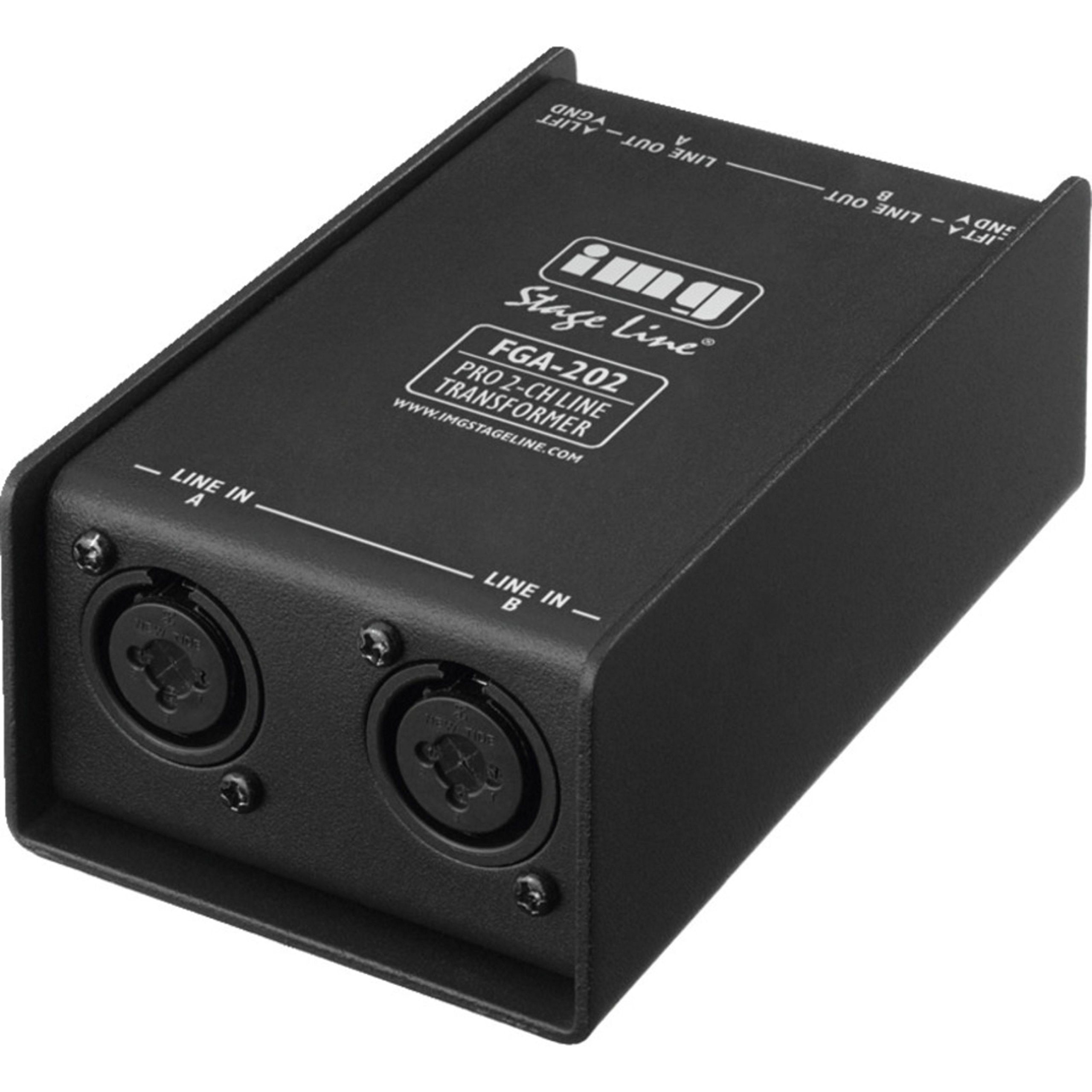 img Stage Line Professional 2-Channel Line RCA Transformer