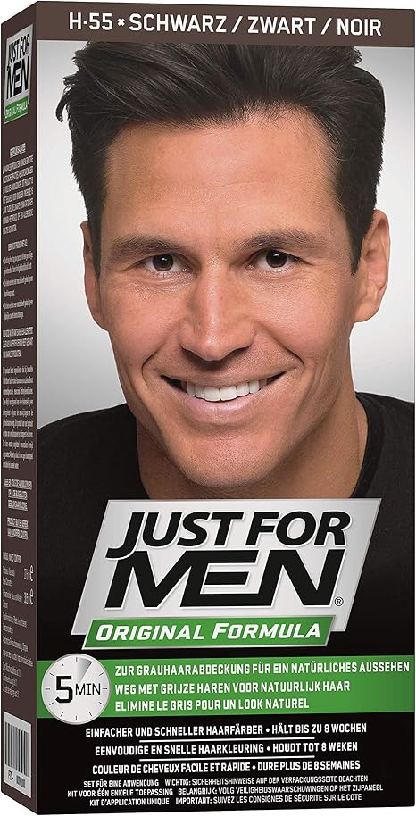 Just For Men Formule Originale Coloration Cheveux H55 Noir 66 Ml