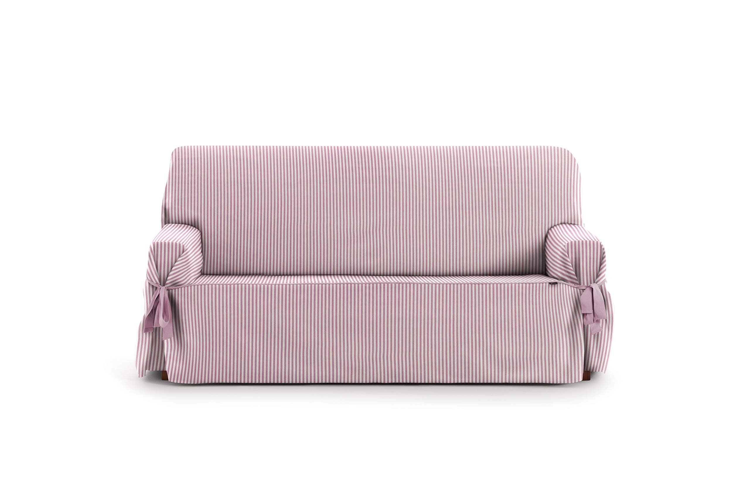 Eysa Sofa Cover, Cotton, Pink, 180-230cm, 3 seaters
