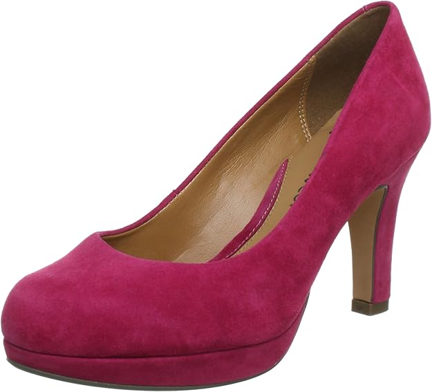 Clarks Anika Kendra 20354472, Damen Pumps, Pink (Fuchsia Suede), EU 35.5 Amazon.de Schuhe