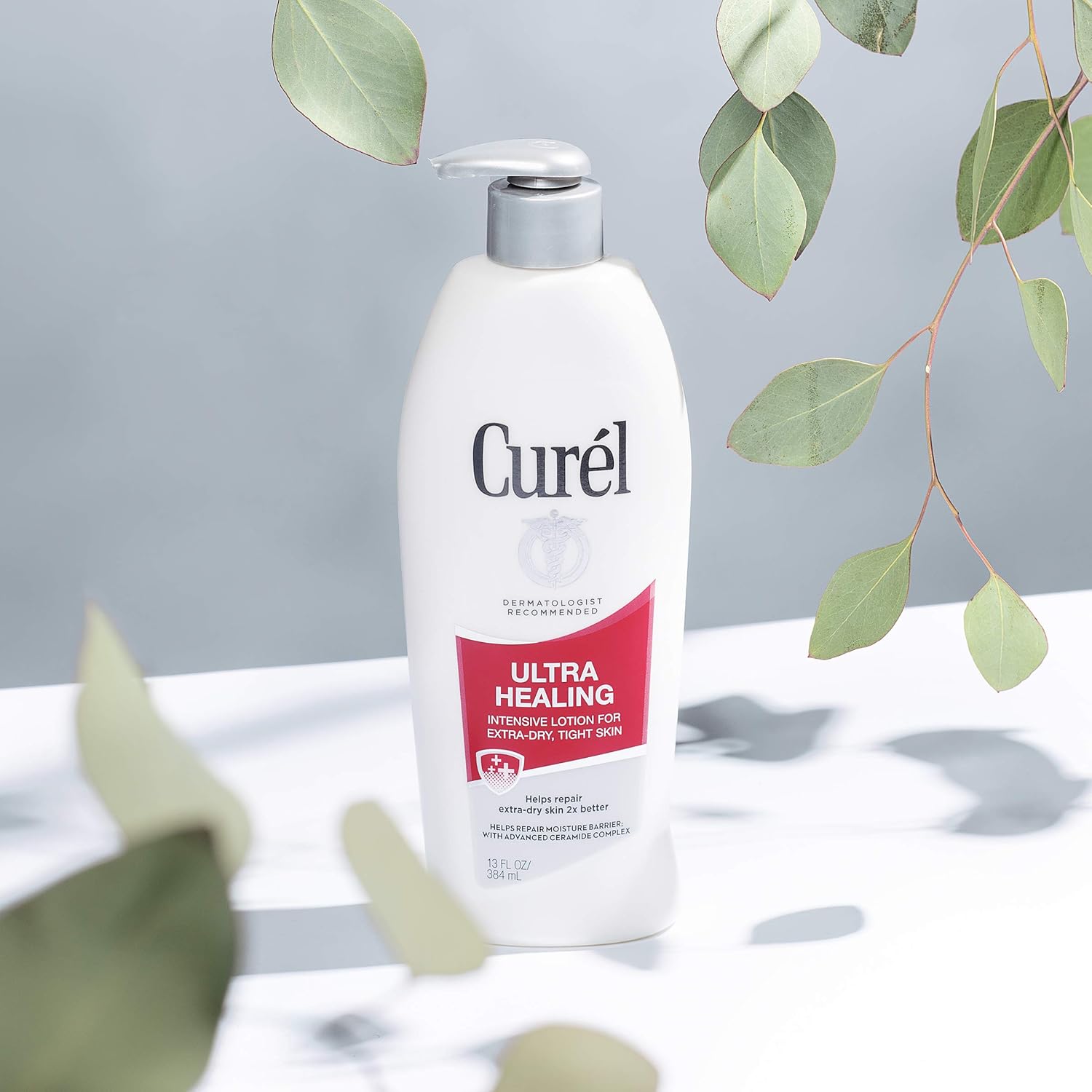Curél Skincare Curél Ultra Healing Body Lotion, Moisturizer for Extra Dry Skin, Body and Hand Lotion with Advanced Ceramide Complex and Hydrating Agents for Tight Skin, Fragrance Free, 20 Oz : Body Lotions : Beauty
