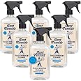 Aunt Fannie's Glass & Window Cleaning Vinegar Spray, Natural Streak-Free Glass and Window Cleaner, 16.9 Ounces (Pack of 6), Packaging May Vary