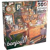 Buffalo Games Brittnie Ortega, Hideaway Hollow, 500 Piece Puzzle for Adults | Jigsaw Puzzle, Adult Jigsaw Puzzles, Full-Color
