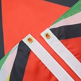 AZ FLAG Guyana Flag 2x3 ft 100D Polyester with 2 Brass Eyelets Fade Resistant view 2
