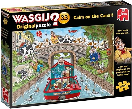 wasgij calm on the canal