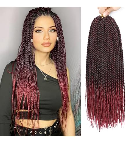 Amazon.com : NAYOO Hair Extension, Senegalese Twist Crochet Hair