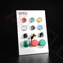 APIELE 22mm 2 Position Selector Switch 10A 440V