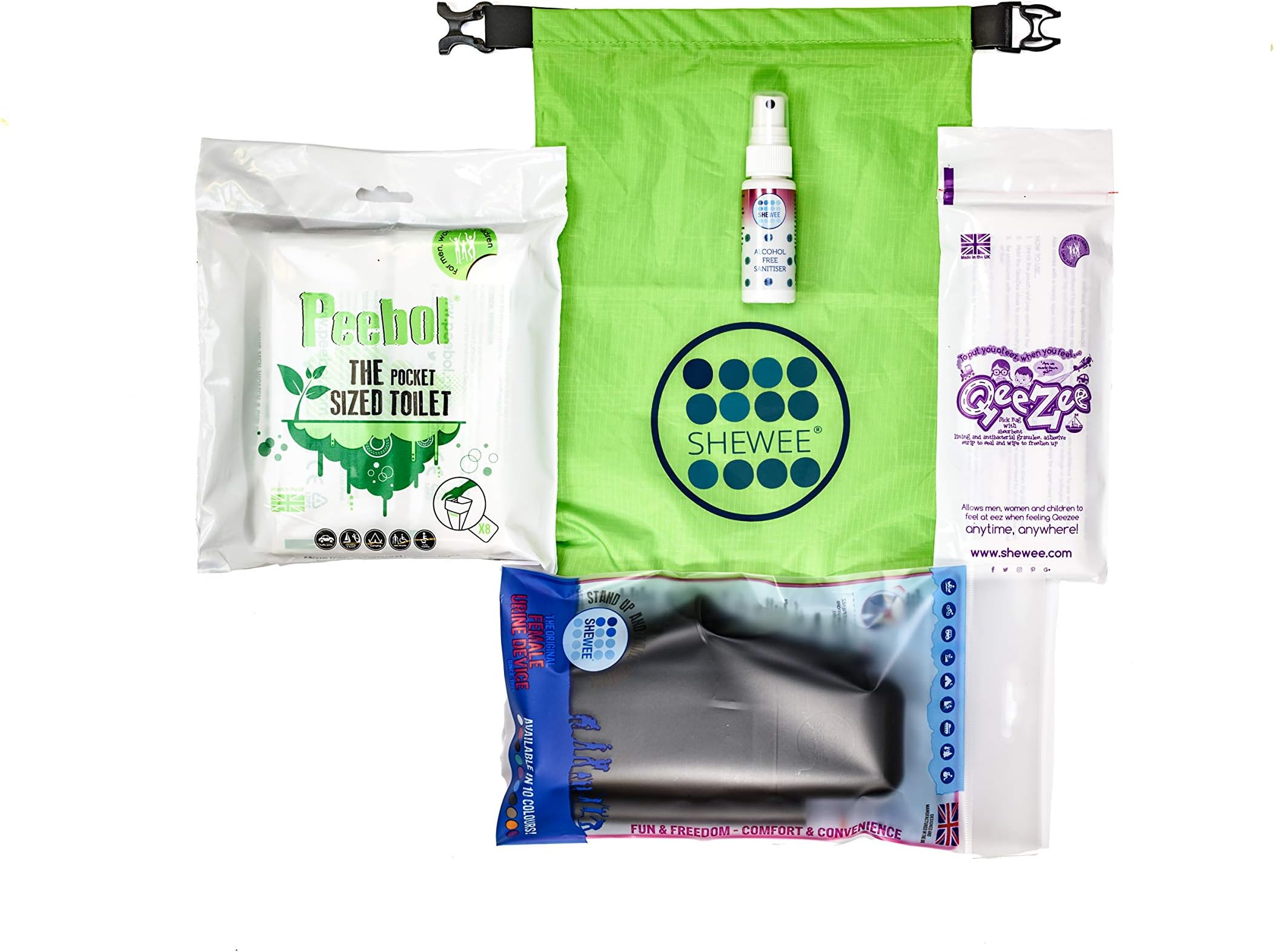 Shewee Car & Camp Pack - Multiple Colours Available
