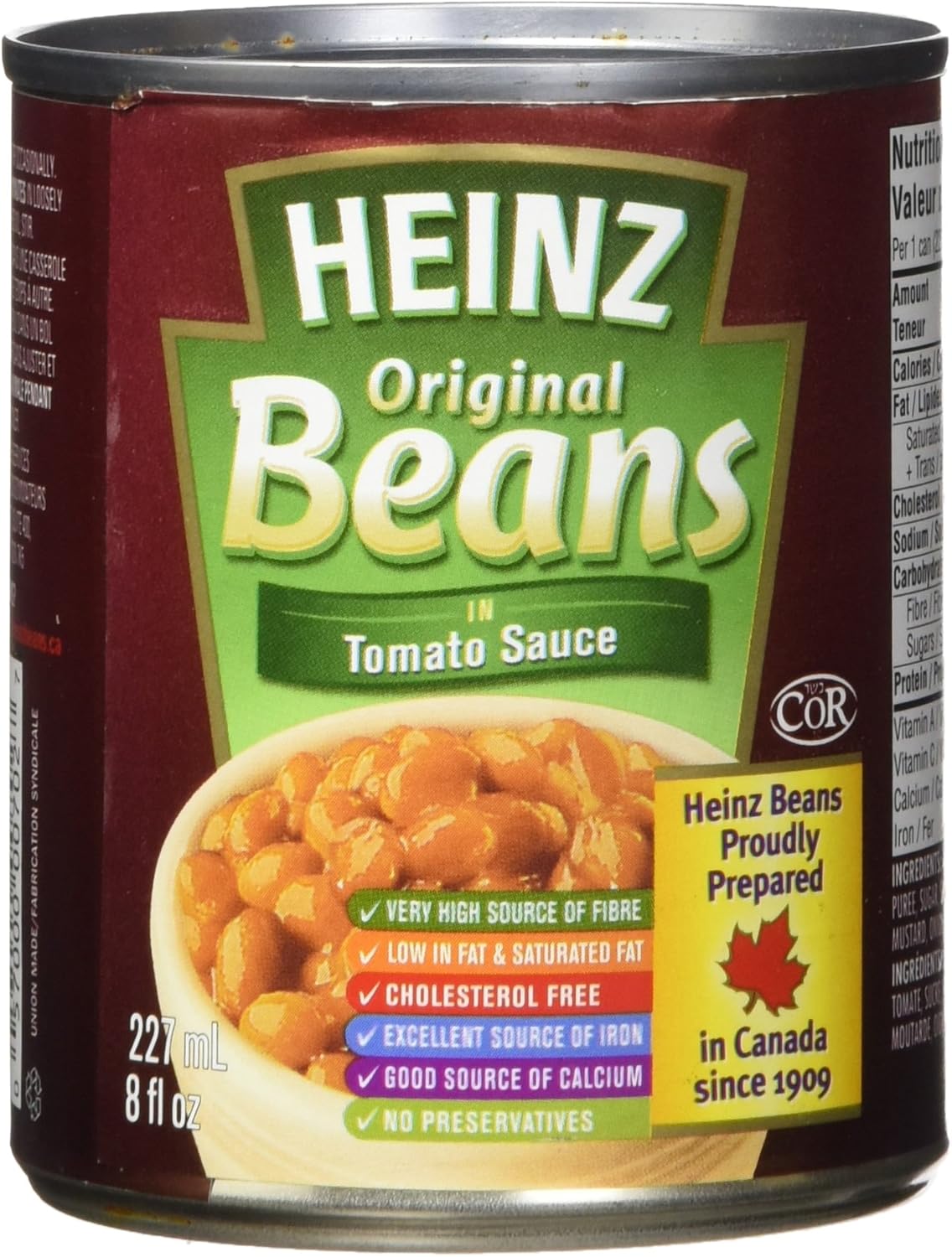 Heinz Original Beans in Tomato Sauce, 227mL Amazon.ca Grocery
