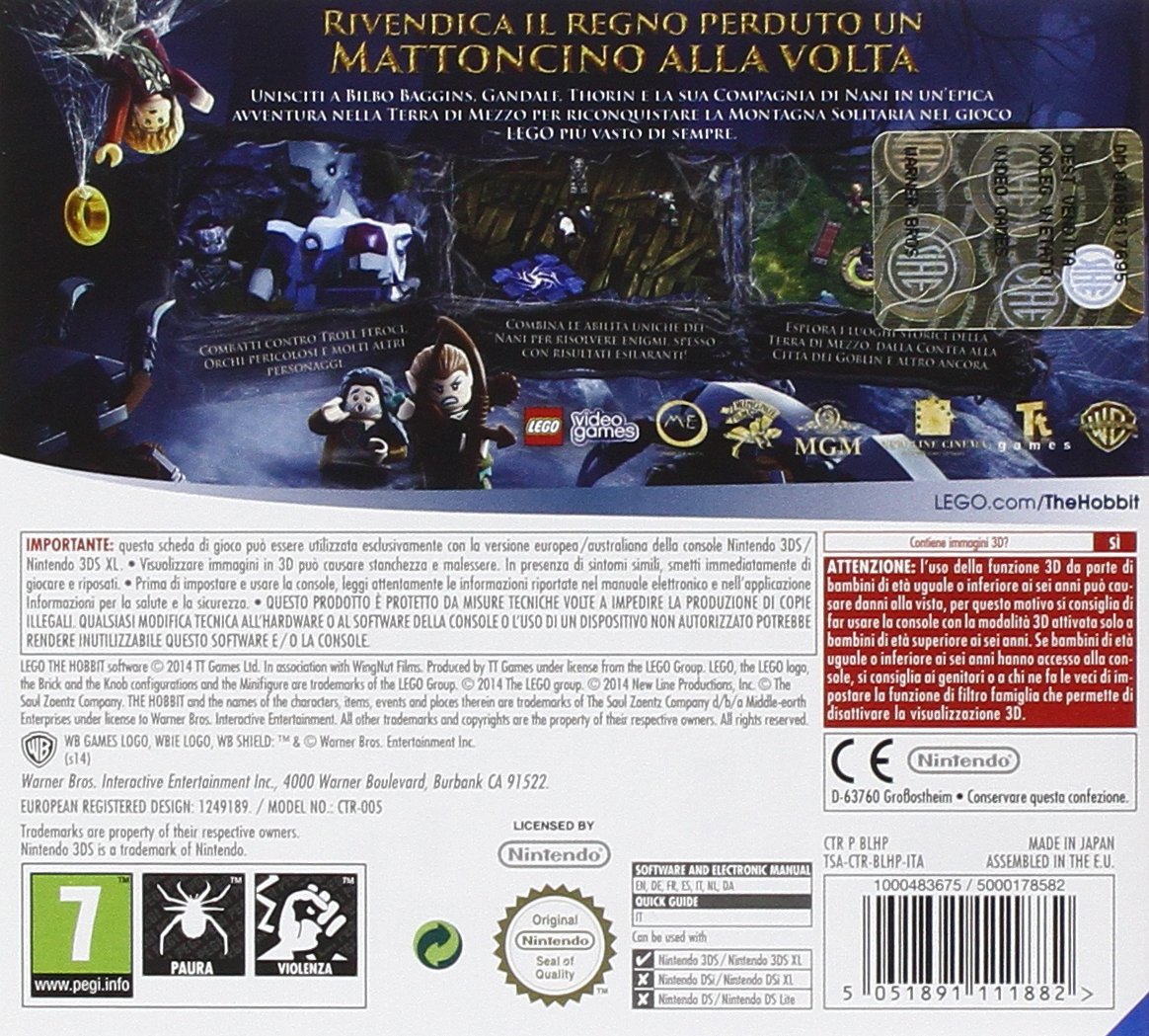 lego hobbit 3ds