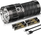 Sofirn Q8 Pro 11000LM LED Torch USB C Anduril 2.0 4x18650 Batteries Charge view 1