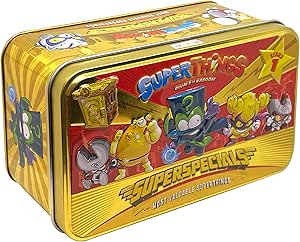 SUPERTHINGS Lata Gold Serie 1 – Contiene todas las figuras ...