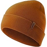 ROXUN Beanie for Men/Women Winter Hat Knit Cuffed Soft Warm Unisex Skull Stocking Cap