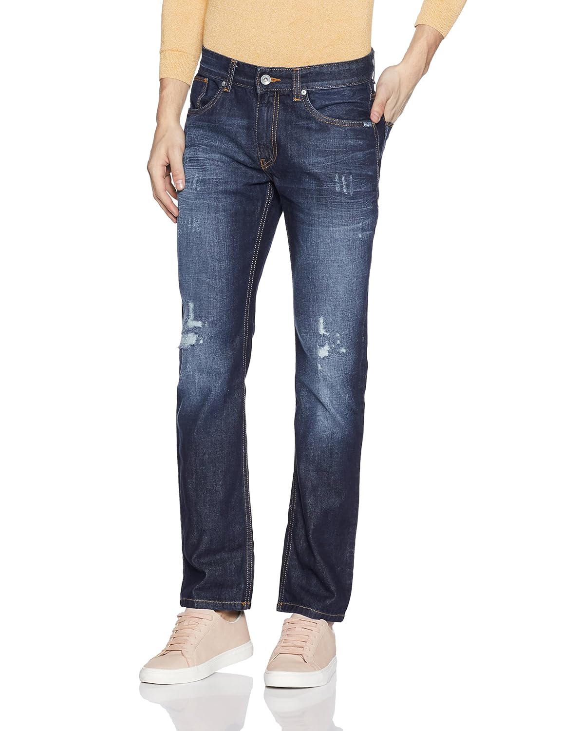 symbol amazon brand men's relaxed fit jeans