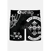 Ethika Men’s Mid Boxer Brief, 4-Way Stretch Performance Underwear - Tore Up