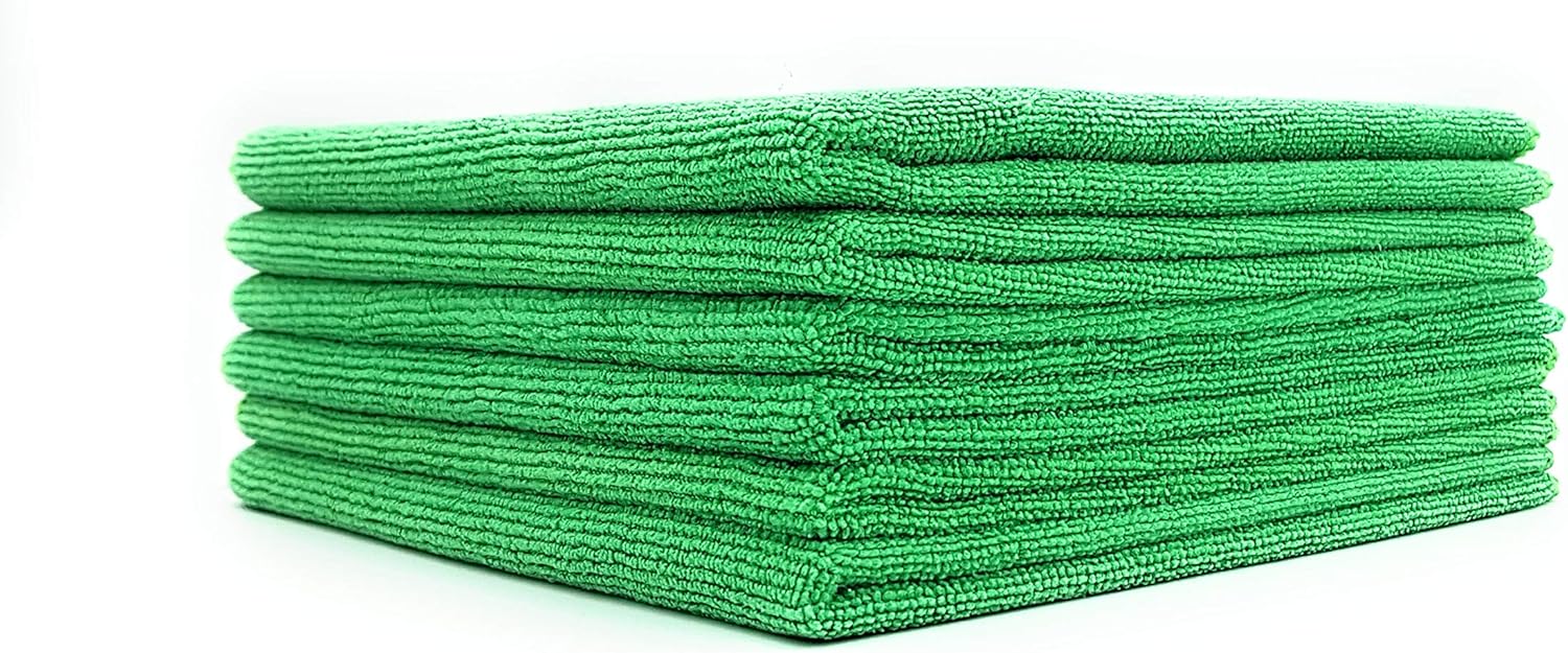 Mikrofasertücher 10 Stück - Fusselfrei & Waschbar 20x25 Cm