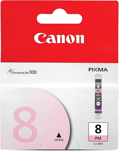 Canon CLI 8PM Photo Magenta Ink Tank for Pixma Printers - 450 Pages
