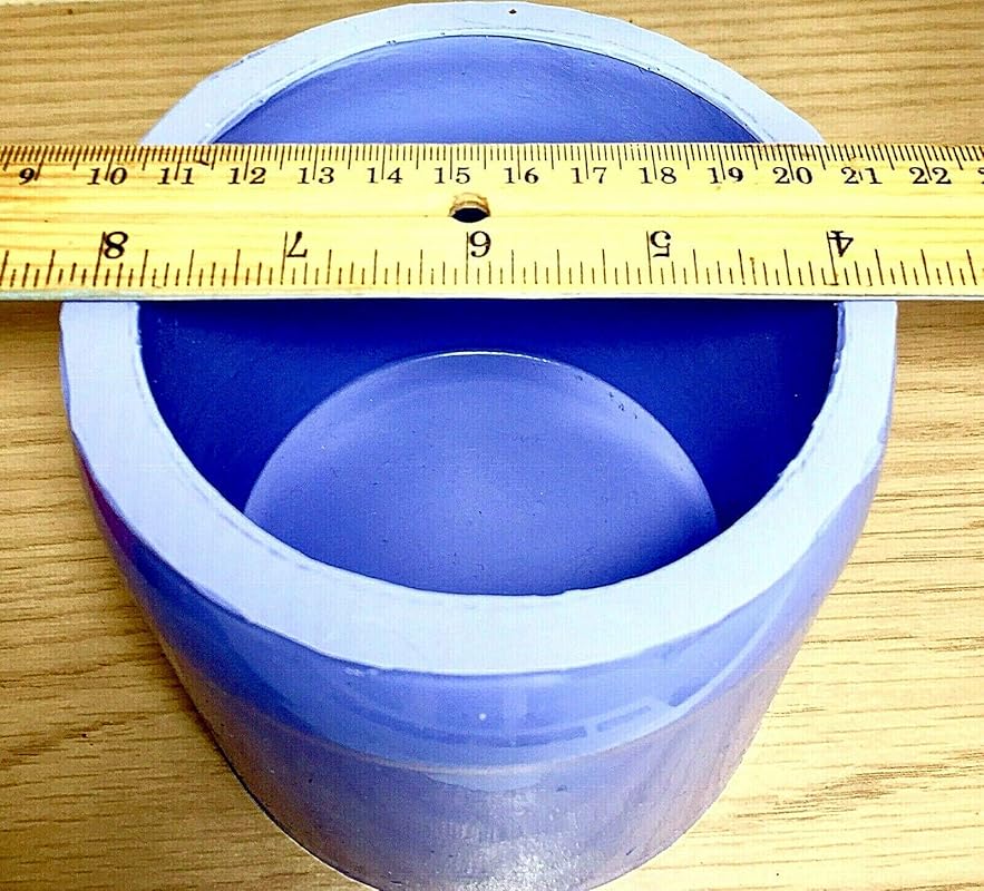 Silicone cylinder Pillar candle mold big size 3.75'' Handmade