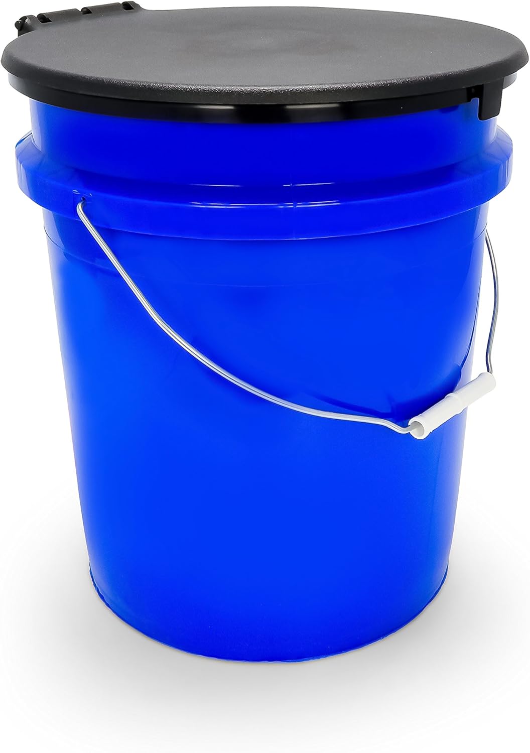 Camco Portable Toilet Bucket with Seat and Lid Attachment - Holds 5 Gallons, Lightweight and Easy to Clean, Great for Camping, Hiking and Hunting and More (41549): Automotive