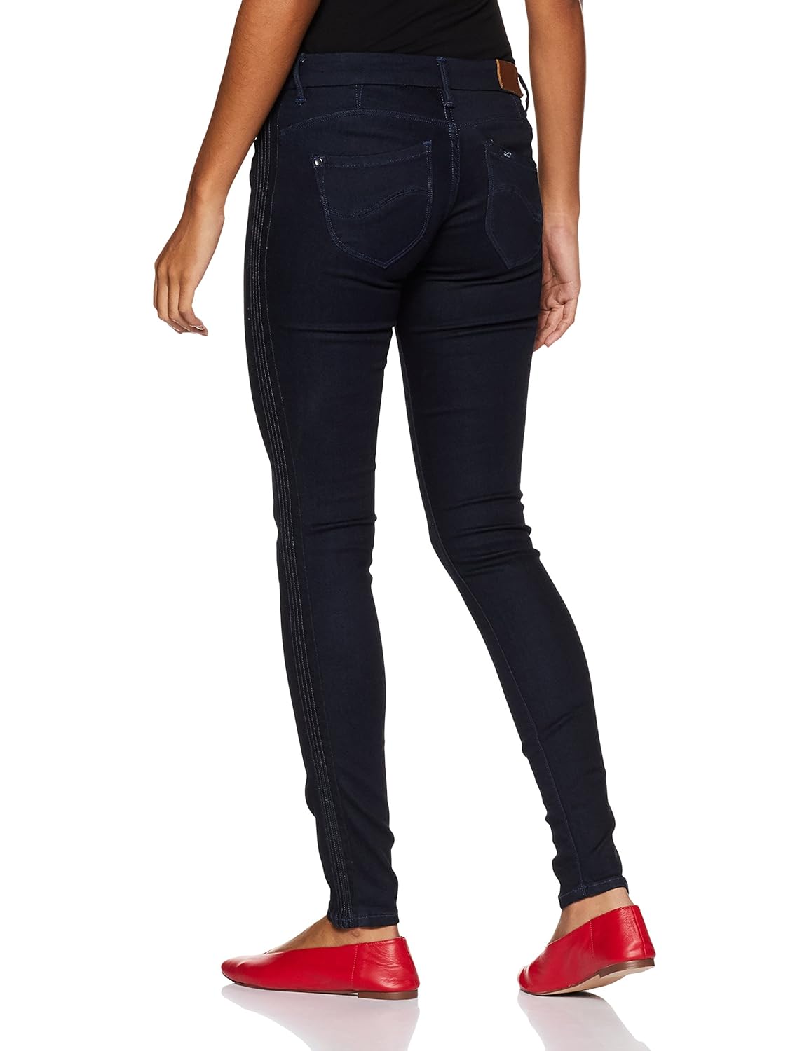 lee women's skinny jeans