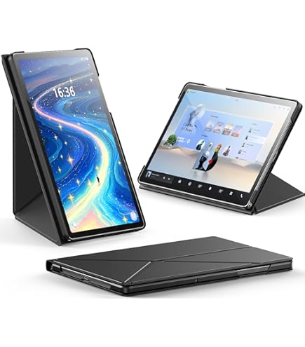 Samsung Galaxy Tab A11+ Book Cover Case - Black (CAD Version