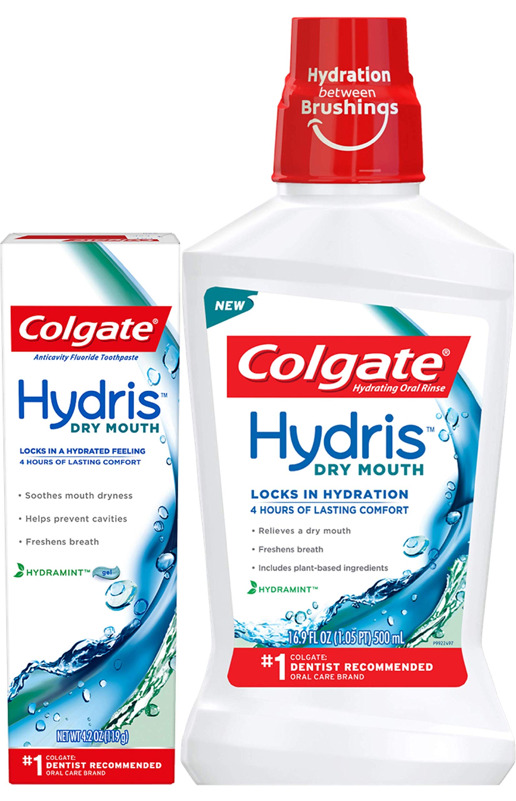Colgate Hydris Dry Mouth Mouthwash and Dry Mouth Toothpaste Pack Buy