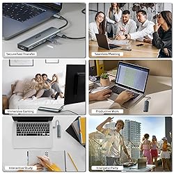 Acer USB C Hub, 7 in 1 USB C to Multi-Port Adapter