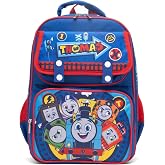 Ruz - Thomas and Friends Large School backpack with Padded Back and Adjustable Straps, Blue, A28253