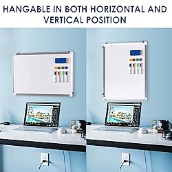 Whiteboard Set - 24 x 18 in Dry Erase Board with 1