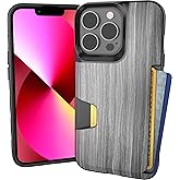 Smartish® iPhone 13 Pro Wallet Case - Wallet Slayer Vol. 1 [Slim + Protective] Credit Card Holder - Drop Tested Hidden Card Slot Cover Compatible with Apple iPhone 13 Pro - Graspin' Aspen