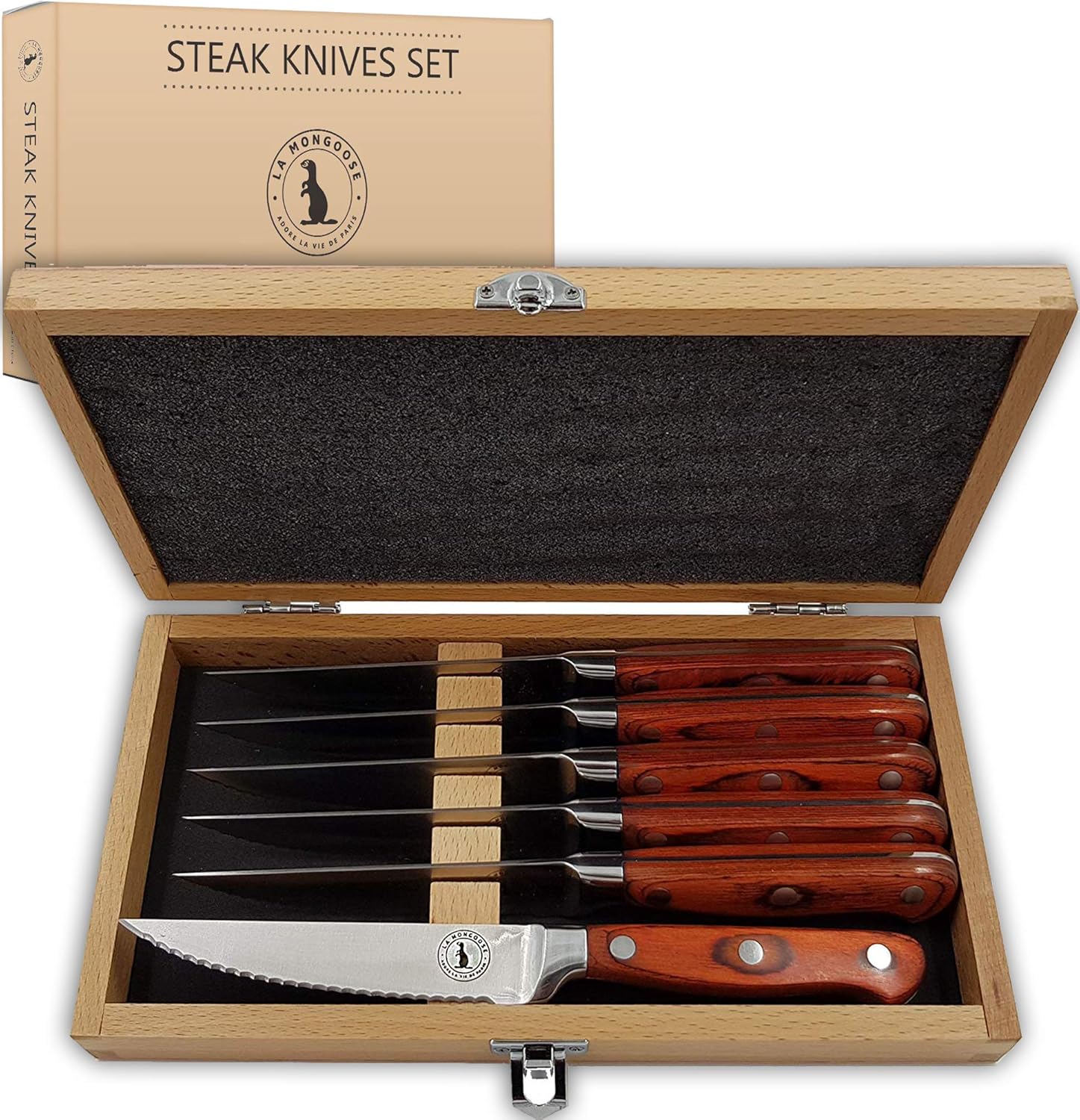 Best stainless steel serated kitchen knives