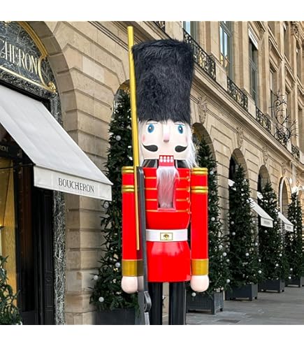 Amazon.com: Giant Life-Size 5' Iron Nutcracker Christmas