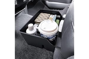 HGWEI Underseat Storage Organizer Compatible with 2015-2026 Ford F150 and 2017-2026 F250 F350 F450 Accessories - Front Consol