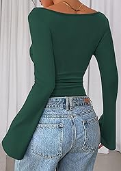 PRETTYGARDEN Women's Long Sleeve Shirts 2025 Fall